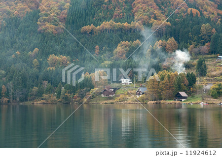木崎湖の秋 木崎湖の秋 11924612