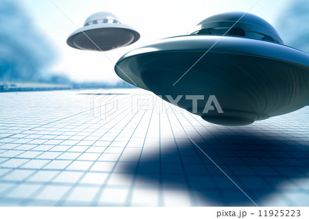 未確認飛行物体_UFOの写真素材 [11925223] - PIXTA