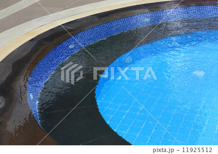 Abstract blue ripple water in swimming pool 11925512