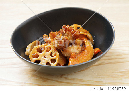 鶏の唐揚げの黒酢あんかけ 11926779