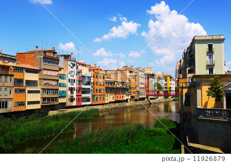 picturesque view of Girona picturesque view of Girona 11926879