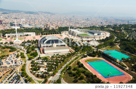 Olimpic area of Montjuic. Barcelona, Spain Olimpic area of Montjuic. Barcelona, Spain 11927348