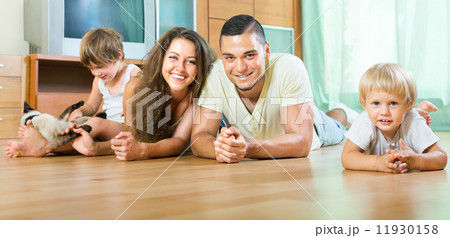 Young parents with little kids Young parents with little kids 11930158
