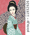 日本髪 11932926
