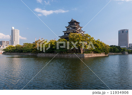 広島城 天守閣 広島城 天守閣 11934906