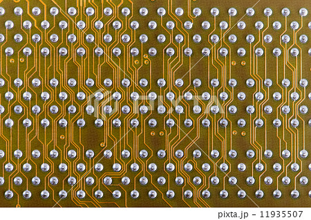Industrial electronic yellow background Industrial electronic yellow background 11935507