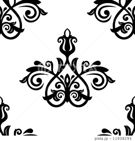 Orient Seamless Vector Pattern. Abstract Background 11938293