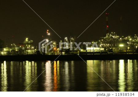 工場夜景　住友化学コンビナート 11938534