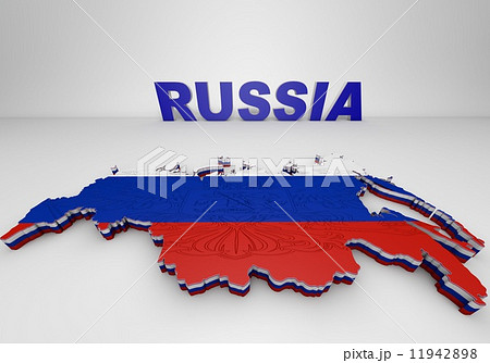 Illistration of Russia map Illistration of Russia map 11942898