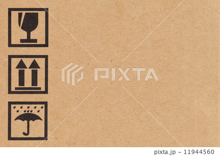 Safety icon on paper box background Safety icon on paper box background 11944560