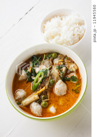 Curry Fish Balls Curry Fish Balls 11945560