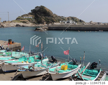 漁港と仁右衛門島 漁港と仁右衛門島 11947516