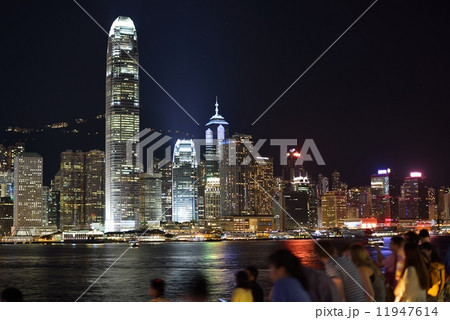 香港　夜景 11947614