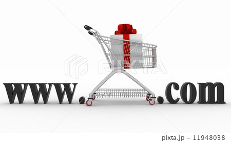 Concept of visiting e-business website 11948038