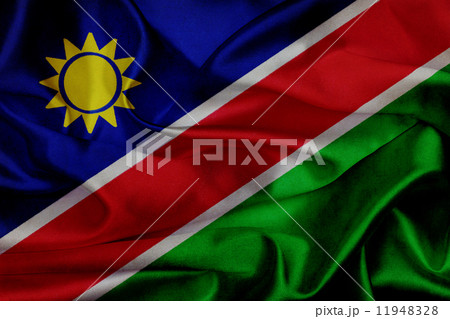 Namibia grunge waving flag 11948328
