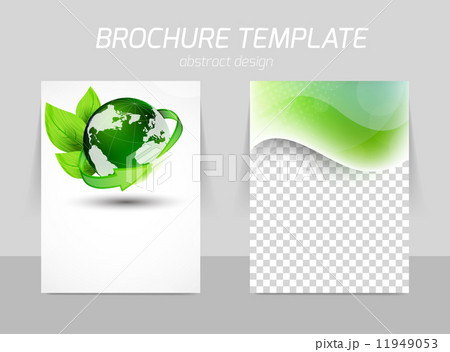Flyer back and front template design 11949053