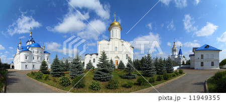 panorama of Zilant's orthodox monastery in Kazan panorama of Zilant's orthodox monastery in Kazan 11949355