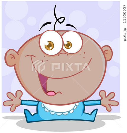 African American Baby Boy With Open Arms African American Baby Boy With Open Arms 11950057