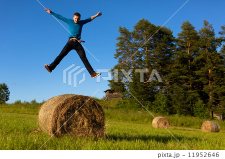 Man jumping Man jumping 11952646