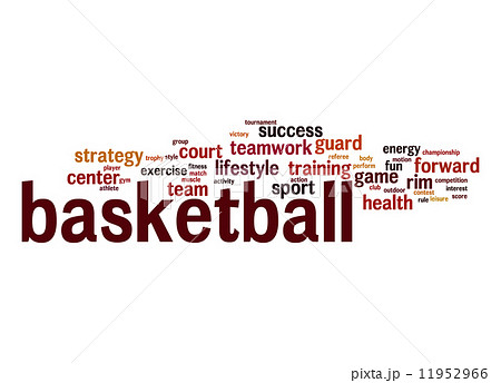 Basketball word cloud 11952966