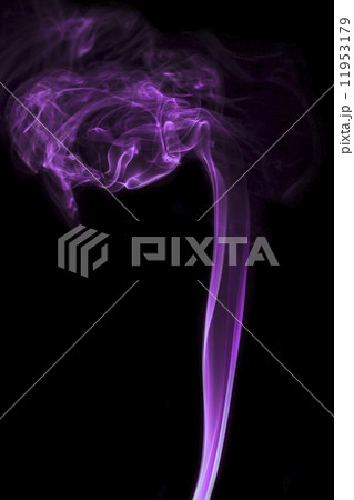 colorful smoke of Joss stick 11953179