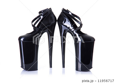 Pair of ultra high heel fetish shoes 11956717