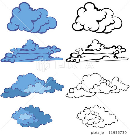 Set of clouds 11956730