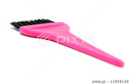 Brush hair coloring on a white background 11958130