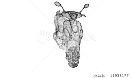 scooter on a background scooter on a background 11958177