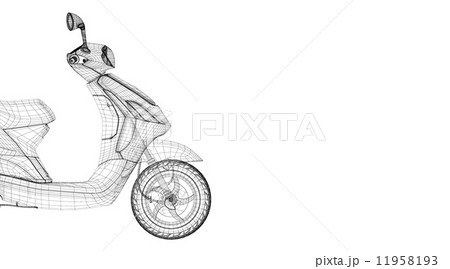 scooter on a background 11958193
