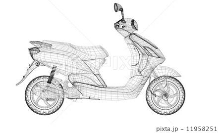 scooter on a background scooter on a background 11958251