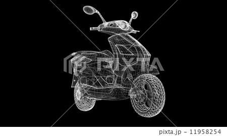 scooter on a background scooter on a background 11958254