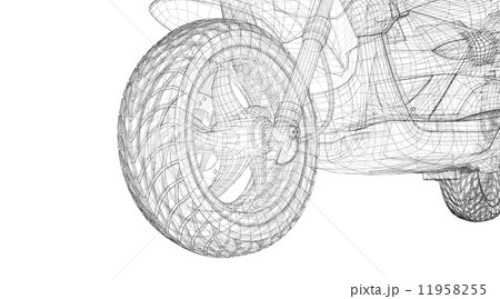 scooter on a background 11958255