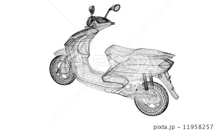 scooter on a background 11958257
