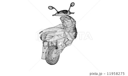 scooter on a background 11958275
