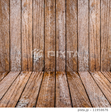 Texture and color of old  wood panel 11958676