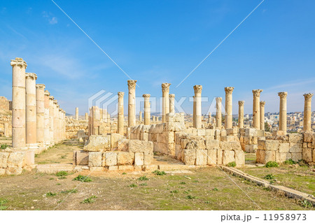 ジェラシュ遺跡(ヨルダン、ジェラシュ) ジェラシュ遺跡(ヨルダン、ジェラシュ) 11958973