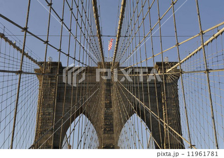 New York Brooklyn Bridge Cables 11961781