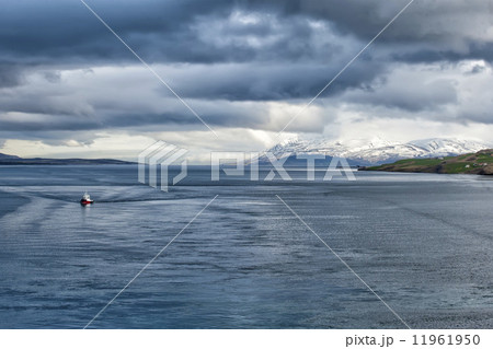 Akureyri Iceland coastal view Akureyri Iceland coastal view 11961950
