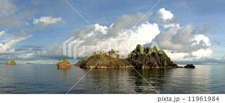 Raja Ampat Papua huge panorama landscape Raja Ampat Papua huge panorama landscape 11961984