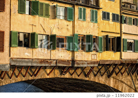 Florence Ponte Vecchio sunset view 11962022