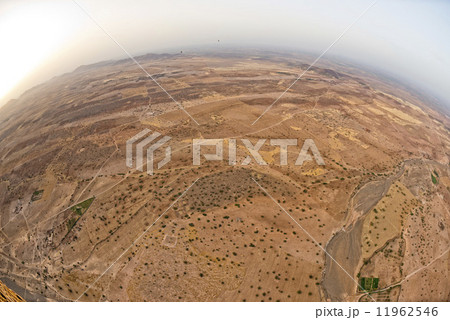 Maroc Marrakech desert aerial 11962546