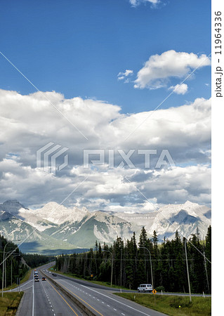 Canada Rocky Mountains Panorama 11964336