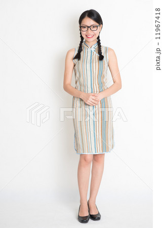 Asian Chinese girl smiling 11967418