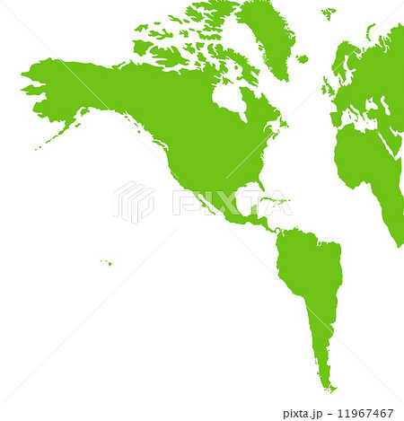 南北アメリカのイラスト素材