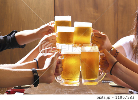 ビールで乾杯〜女子会 11967533