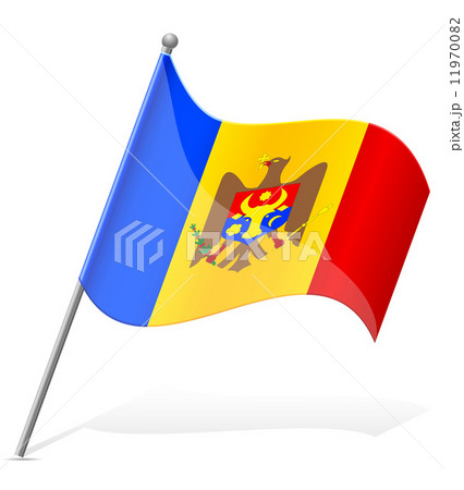 flag of Moldova vector illustration 11970082