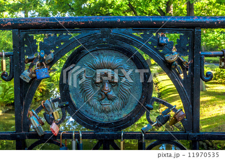 Lions head on the bridge Lions head on the bridge 11970535