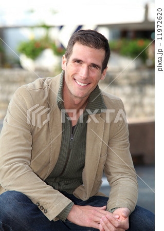 Closeup of handsome man Closeup of handsome man 11972620