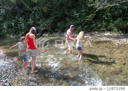 Family vacation in countryside Family vacation in countryside 11973199